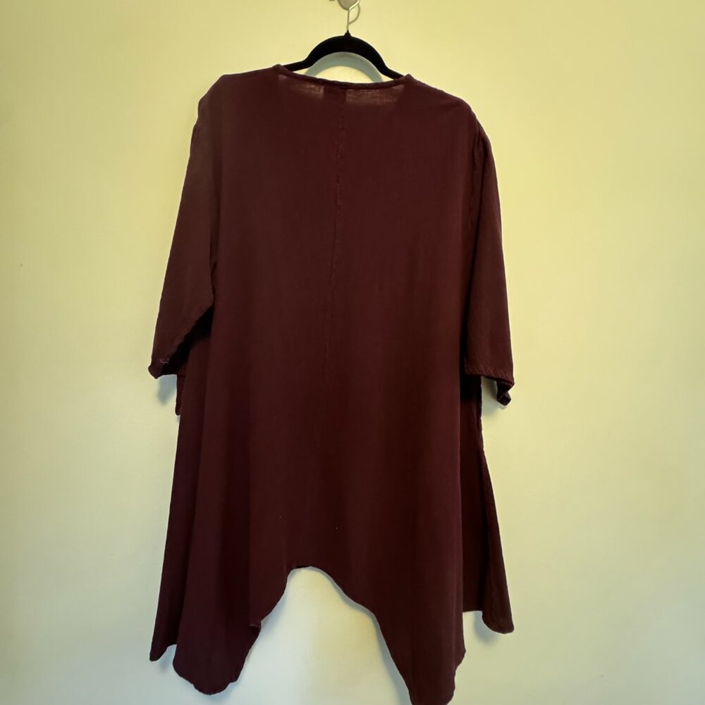 Oh My Gauze Cotton Gauze Tunic Top – Size L/XL -HS0279 - Picture 2 of 5